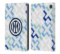 Head Case Designs sous Licence Officielle Inter Milan Away Kit D'écusson 2025/26 Étui Portefeuille en Cuir Compatible avec Amazon Fire 7 2022
