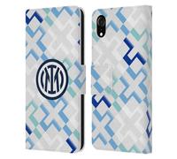 Head Case Designs sous Licence Officielle Inter Milan Away Kit D'écusson 2025/26 Étui Portefeuille en Cuir Compatible avec Apple iPhone XR