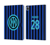 Head Case Designs sous Licence Officielle Inter Milan Benjamin Pavard 2025/26 Joueurs Home Kit Étui Portefeuille en Cuir Compatible avec Apple iPad Pro 12.9 2020/2021/2022