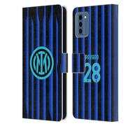 Head Case Designs sous Licence Officielle Inter Milan Benjamin Pavard 2025/26 Joueurs Home Kit Étui Portefeuille en Cuir Compatible avec Nokia NC300