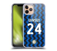 Head Case Designs Sous Licence Officielle Inter Milan Christian Eriksen 2020/21 Players Home Kit Group 2 Coque en Gel [Qualité Militaire] Compatible Avec Apple iPhone 11 Pro Et Compatible Avec MagSafe