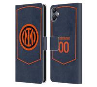 Head Case Designs sous Licence Officielle Inter Milan Coutume Personnalisé Troisième 2025/26 Joueurs Home Kit Étui Portefeuille en Cuir Compatible avec Samsung Galaxy A05