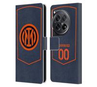 Head Case Designs sous Licence Officielle Inter Milan Coutume Personnalisé Troisième 2025/26 Joueurs Home Kit Étui Portefeuille en Cuir Compatible avec OnePlus 12