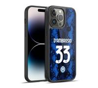 Head Case Designs sous Licence Officielle Inter Milan Danilo D'Ambrosio 2021/22 Joueurs Home Kit Coque en Gel renforcée [Protection de Qualité Militaire] Compatible avec Apple iPhone 14 Pro Max
