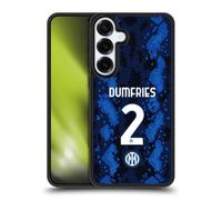 Head Case Designs sous Licence Officielle Inter Milan Denzel Dumfries 2021/22 Joueurs Home Kit Coque en Gel renforcée [Protection de Qualité Militaire] Compatible avec Samsung Galaxy S25+