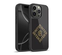 Head Case Designs sous Licence Officielle Inter Milan Diamant Graphiques Coque en Gel renforcée [Protection de Qualité Militaire] Compatible avec Apple iPhone 16 Pro