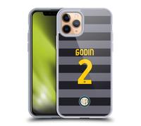 Head Case Designs sous Licence Officielle Inter Milan Diego Godín 2020/21 Joueurs Third Kit Groupe 1 Coque en Gel [Qualité Militaire] Compatible avec Apple iPhone 11 Pro Et Compatible avec MagSafe