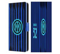 Head Case Designs sous Licence Officielle Inter Milan Federico Dimarco 2025/26 Joueurs Home Kit Étui Portefeuille en Cuir Compatible avec Samsung Galaxy S23 FE 5G