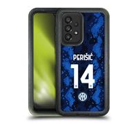 Head Case Designs sous Licence Officielle Inter Milan Ivan Perisic 2021/22 Joueurs Home Kit Étui Antichoc Ultra-Blindé Compatible avec Galaxy A33 5G (2022)