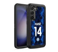 Head Case Designs sous Licence Officielle Inter Milan Ivan Perisic 2021/22 Joueurs Home Kit Étui Antichoc Ultra-Blindé Compatible avec Samsung Galaxy S23 5G