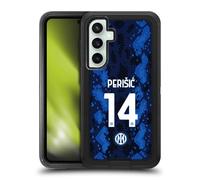 Head Case Designs sous Licence Officielle Inter Milan Ivan Perisic 2021/22 Joueurs Home Kit Étui Antichoc Ultra-Blindé Compatible avec Samsung Galaxy S23 FE 5G