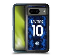 Head Case Designs sous Licence Officielle Inter Milan Lautaro Martínez 2021/22 Joueurs Home Kit Étui Antichoc Ultra-Blindé Compatible avec Google Pixel 8