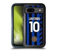 Head Case Designs sous Licence Officielle Inter Milan Lautaro Martínez 2024/25 Joueurs Home Kit Étui Antichoc Ultra-Blindé Compatible avec Google Pixel 8a