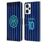 Head Case Designs sous Licence Officielle Inter Milan Lautaro Martínez 2025/26 Joueurs Home Kit Étui Portefeuille en Cuir Compatible avec Xiaomi Redmi Note 12T
