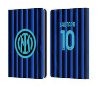 Head Case Designs sous Licence Officielle Inter Milan Lautaro Martínez 2025/26 Joueurs Home Kit Étui Portefeuille en Cuir Compatible avec Amazon Kindle 11th Gen 6in 2022