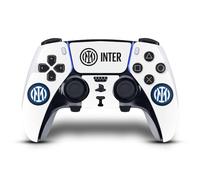 Head Case Designs sous Licence Officielle Inter Milan Logo sur Blanc Badge Vinyle Autocollant De Jeu Peau Autocollant Couverture Compatible avec Sony PlayStation 5 PS5 DualSense Edge Controller