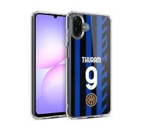 Head Case Designs sous Licence Officielle Inter Milan Marcus Thuram 2024/25 Joueurs Home Kit Coque en Gel [Protection de Qualité Militaire] Compatible avec Samsung Galaxy A07 4G