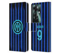 Head Case Designs sous Licence Officielle Inter Milan Marcus Thuram 2025/26 Joueurs Home Kit Étui Portefeuille en Cuir Compatible avec Oppo Reno11 F 5G / F25 Pro 5G