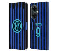 Head Case Designs sous Licence Officielle Inter Milan Marcus Thuram 2025/26 Joueurs Home Kit Étui Portefeuille en Cuir Compatible avec OnePlus Nord CE 3 Lite 5G