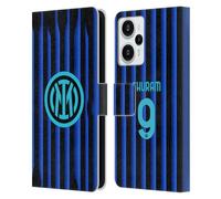 Head Case Designs sous Licence Officielle Inter Milan Marcus Thuram 2025/26 Joueurs Home Kit Étui Portefeuille en Cuir Compatible avec Xiaomi Redmi Note 12T