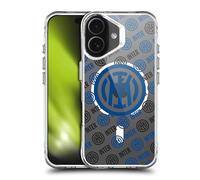 Head Case Designs sous Licence Officielle Inter Milan Motif de Blason Icône de Logo Étui Antichoc [Protection de Qualité Militaire] Compatible avec Apple iPhone 17 et Compatible avec MagSafe