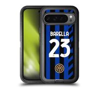 Head Case Designs sous Licence Officielle Inter Milan Nicolò Barella 2024/25 Joueurs Home Kit Étui Antichoc Ultra-Blindé Compatible avec Google Pixel 9 Pro XL