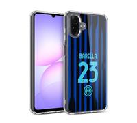 Head Case Designs sous Licence Officielle Inter Milan Nicolò Barella 2025/26 Joueurs Home Kit Coque en Gel [Protection de Qualité Militaire] Compatible avec Samsung Galaxy A07 4G
