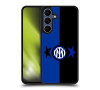 Head Case Designs sous Licence Officielle Inter Milan Noir & Bleu IM 2Stars Coque en Gel renforcée [Protection de Qualité Militaire] Compatible avec Samsung Galaxy S25 FE