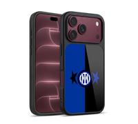 Head Case Designs sous Licence Officielle Inter Milan Noir & Bleu IM 2Stars Coque en Gel renforcée [Protection de Qualité Militaire] Compatible avec Apple iPhone 18 Pro
