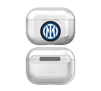 Head Case Designs sous Licence Officielle Inter Milan Plaine Logos Transparent Cristal Dur Compatible avec Apple AirPods Pro 2 Charging Case