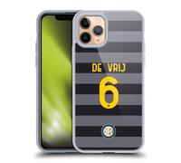 Head Case Designs sous Licence Officielle Inter Milan Stefan de Vrij 2020/21 Joueurs Third Kit Groupe 1 Coque en Gel [Qualité Militaire] Compatible avec Apple iPhone 11 Pro Et Compatible avec MagSafe