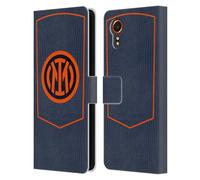 Head Case Designs sous Licence Officielle Inter Milan Troisième Kit D'écusson 2025/26 Étui Portefeuille en Cuir Compatible avec Samsung Galaxy Xcover7 5G