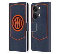 Head Case Designs sous Licence Officielle Inter Milan Troisième Kit D'écusson 2025/26 Étui Portefeuille en Cuir Compatible avec OnePlus Nord 3 5G