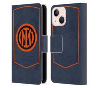 Head Case Designs sous Licence Officielle Inter Milan Troisième Kit D'écusson 2025/26 Étui Portefeuille en Cuir Compatible avec Apple iPhone 13 Mini