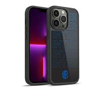 Head Case Designs sous Licence Officielle Inter Milan Type de Logo Graphiques Coque en Gel renforcée [Protection de Qualité Militaire] Compatible avec Apple iPhone 13 Pro
