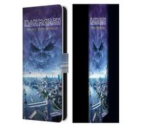 Head Case Designs sous Licence Officielle Iron Maiden Brave New World Couvertures D'Album Étui Portefeuille en Cuir Compatible avec Samsung Galaxy S25 FE