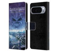 Head Case Designs sous Licence Officielle Iron Maiden Brave New World Couvertures D'Album Étui Portefeuille en Cuir Compatible avec Google Pixel 10 Pro XL
