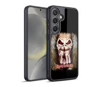 Head Case Designs sous Licence Officielle Iron Maiden Candle Finger Art Coque en Gel renforcée [Protection de Qualité Militaire] Compatible avec Samsung Galaxy S24 5G