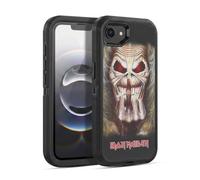 Head Case Designs sous Licence Officielle Iron Maiden Candle Finger Art Étui Antichoc Ultra-Blindé Compatible avec Apple iPhone 16e / iPhone 17e