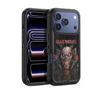Head Case Designs sous Licence Officielle Iron Maiden Coque pour l'arrière Mort Serpent Senjutsu Étui Antichoc Ultra-Blindé Compatible avec Apple iPhone 17 Pro