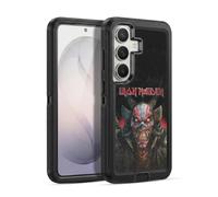 Head Case Designs sous Licence Officielle Iron Maiden Coque pour l'arrière Mort Serpent Senjutsu Étui Antichoc Ultra-Blindé Compatible avec Samsung Galaxy S26 Plus