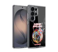 Head Case Designs sous Licence Officielle Iron Maiden England Tours Coque en Gel [Protection de Qualité Militaire] Compatible avec Samsung Galaxy S26 Ultra