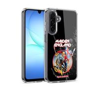 Head Case Designs sous Licence Officielle Iron Maiden England Tours Coque en Gel [Protection de Qualité Militaire] Compatible avec Samsung Galaxy A17 4G / 5G