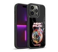 Head Case Designs sous Licence Officielle Iron Maiden England Tours Coque en Gel renforcée [Protection de Qualité Militaire] Compatible avec Apple iPhone 14 Pro