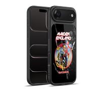 Head Case Designs sous Licence Officielle Iron Maiden England Tours Coque en Gel renforcée [Protection de Qualité Militaire] Compatible avec Apple iPhone 17 Air