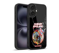 Head Case Designs sous Licence Officielle Iron Maiden England Tours Coque en Gel renforcée [Protection de Qualité Militaire] Compatible avec Apple iPhone 16