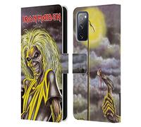 Head Case Designs sous Licence Officielle Iron Maiden Killers Couvertures D'Album Coque en Cuir à Portefeuille Compatible avec Samsung Galaxy S20 FE / 5G