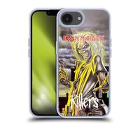 Head Case Designs sous Licence Officielle Iron Maiden Killers Couvertures D'Album Coque en Gel [Protection de Qualité Militaire] Compatible avec Apple iPhone 16e Et Compatible avec MagSafe