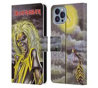 Head Case Designs sous Licence Officielle Iron Maiden Killers Couvertures D'Album Étui Portefeuille en Cuir Compatible avec Apple iPhone 14