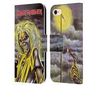 Head Case Designs sous Licence Officielle Iron Maiden Killers Couvertures D'Album Étui Portefeuille en Cuir Compatible avec Apple iPhone 7/8 / SE 2020 & 2022